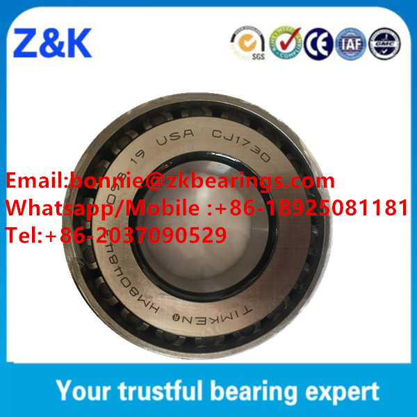 HM804843-HM804810 Long Life Tapered Roller Bearing For Auto