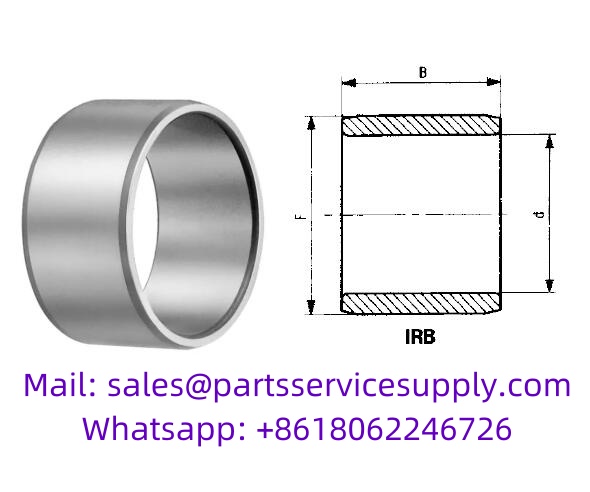 IRB106 Needle Roller Bearing Inner Ring (Alt P/N: SI106)