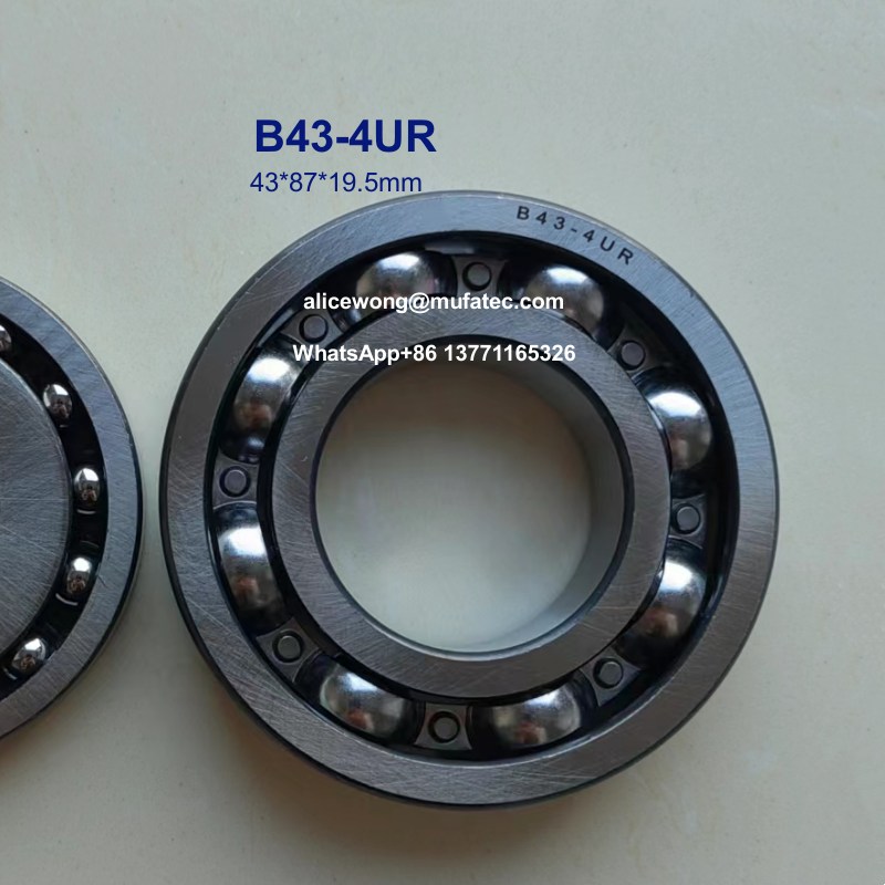 B43-4UR B43-4 automotive gearbox bearings special ball bearings 43*87*19.5mm