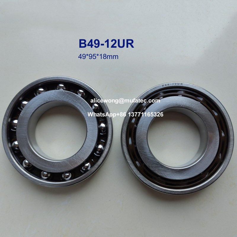 B49-12UR B49-12 K114 CVT automatic bearings nylon cage ball bearings 49*95*18mm