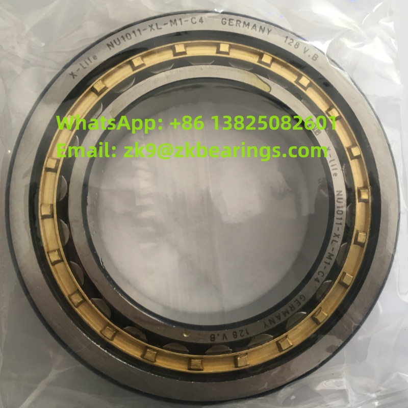 NU1011-K-M1-SP Single Row Cylindrical Roller Bearing 55x90x18 mm