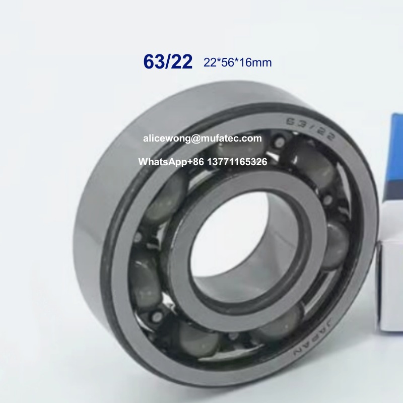 63/22 automotive bearings special deep groove ball bearings 22*56*16mm