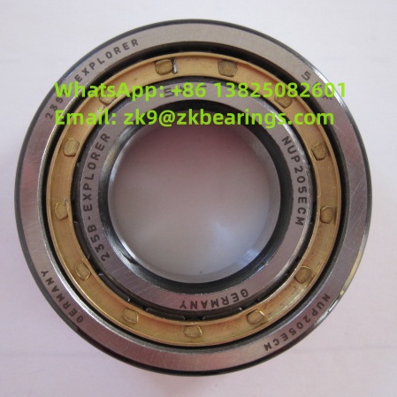NUP 205 ECM Single Row Cylindrical Roller Bearing 25x52x15 mm