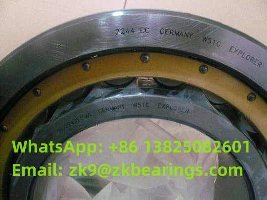 NU 2244 ECMA Single Row Cylindrical Roller Bearing 220x400x108 mm