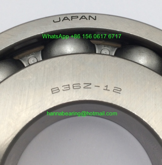 B36Z-12 Automotive Bearing / Deep Groove Ball Bearing 36.5x85x18mm