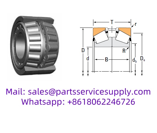 3982/3920 (Y3S-3920) Tapered Roller Bearing (Size: 2.5x4.4375x2.375 Inch)