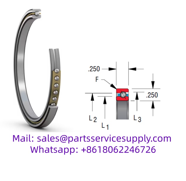 NA040AR0 Thin Section Ball Bearing (Size: 3.9998x4.5003x0.25 Inch)