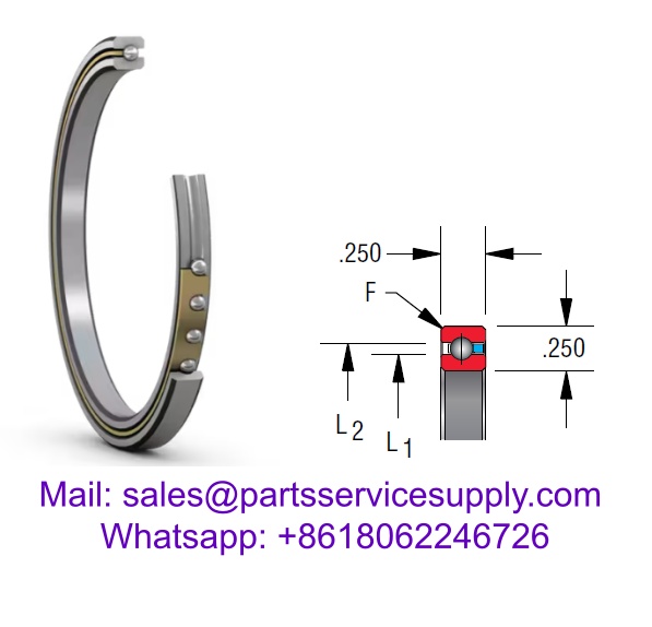 NA042CP0 Thin Section Ball Bearing (Size: 4.2498x4.7503x0.25 Inch)