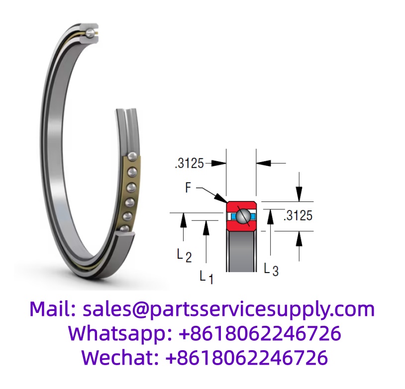 SB100AR0 Thin Section Ball Bearing (Size:10x10.625x0.3125 Inch)