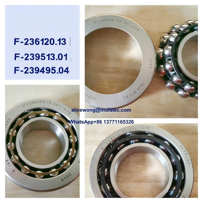 F-236120.13.SKL-H79 car differential bearing double row angular contact ball bearing 30.163*64.292*23mm