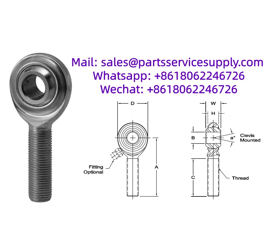 CM-3* Rod End (Shaft Dia: 0.19 Inch)