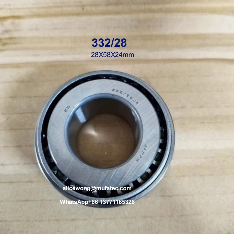 332/28 Automotive Bearings 28x58x24mm Non-standard Tapered Roller Bearings