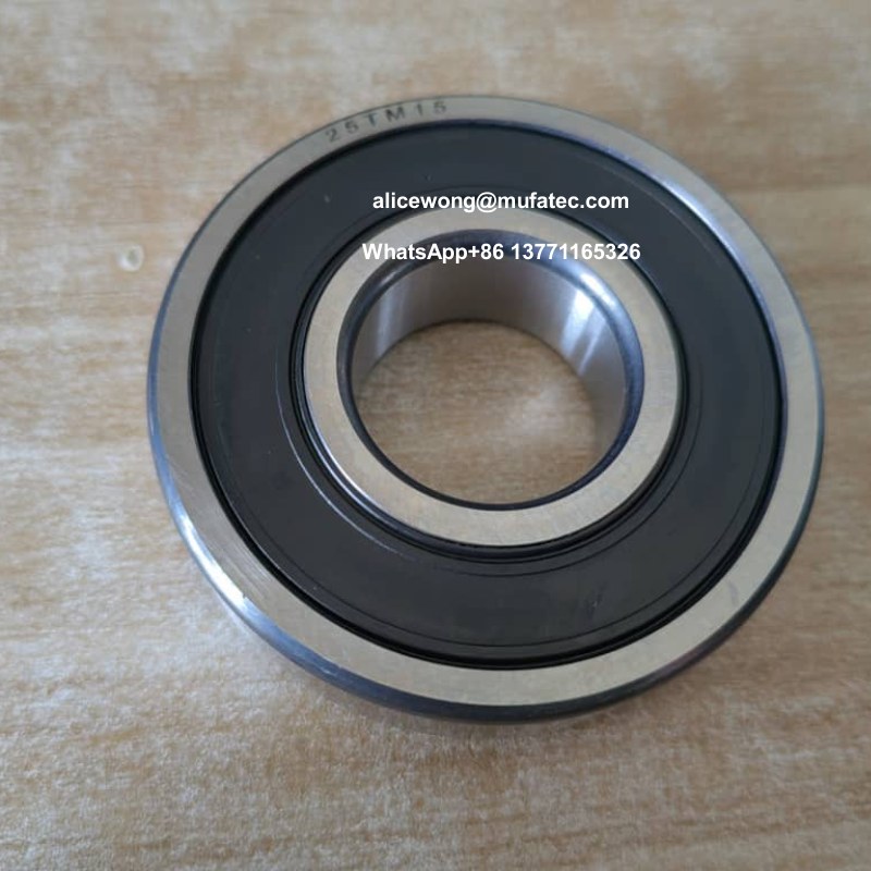 25TM15 25TM15U40AL Deep Groove Ball Bearings Auto Bearings 25x62x17mm