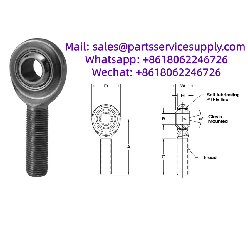 VCM-5 Rod End (Shaft Dia: 0.3125 Inch)