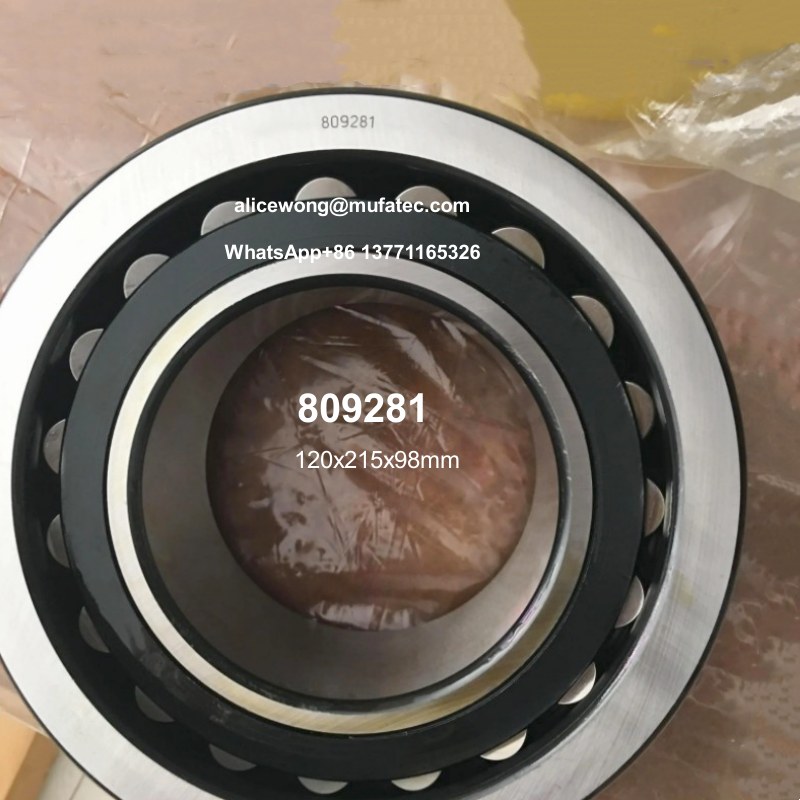 809281 concrete mixer truck reducer bearings spherical roller bearings 120x215x98mm