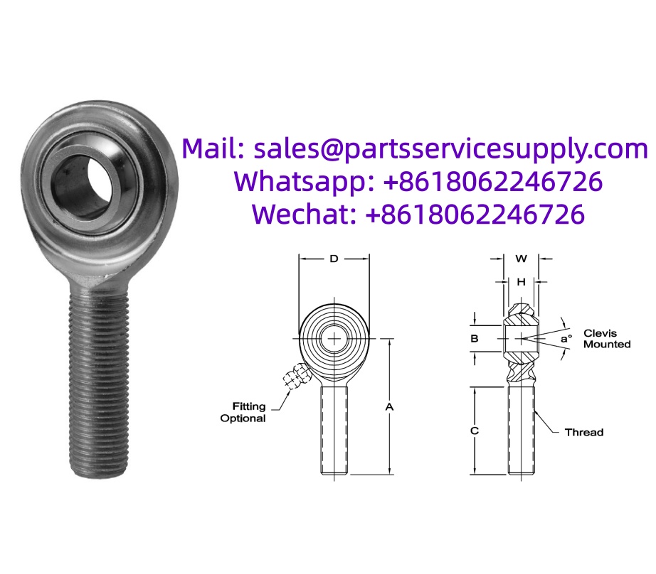 CAB-6 Rod End (Shaft Dia: 0.375 Inch)