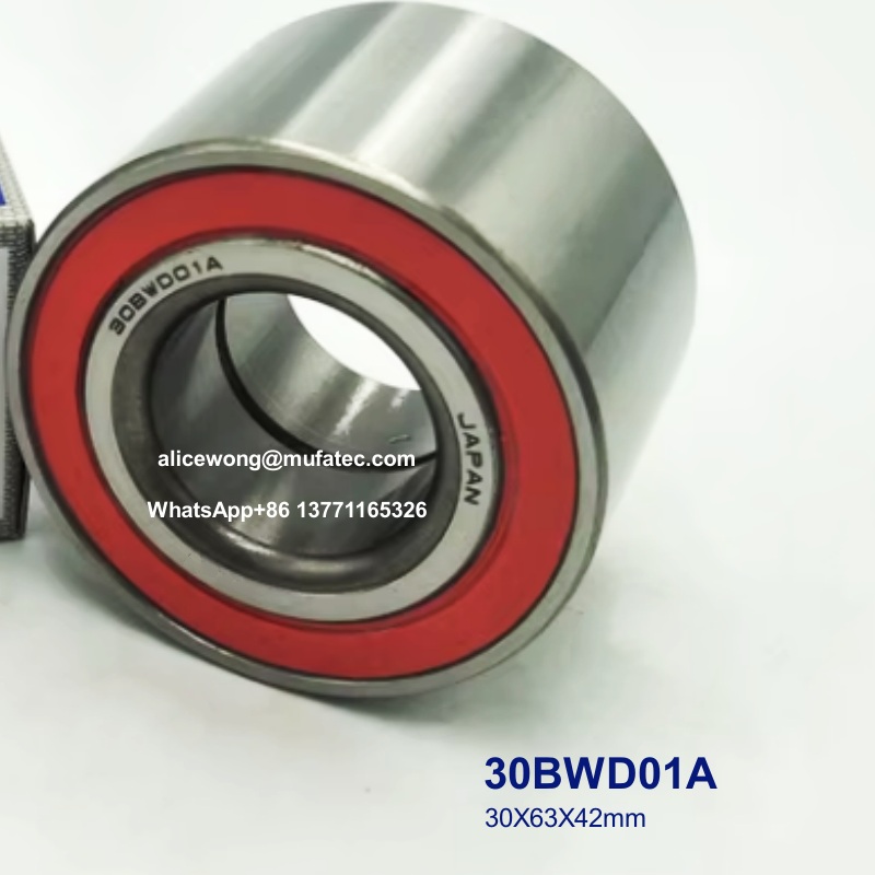 30BWD01A Wheel Hub Bearings 30X63X42mm Double Row Ball Bearings