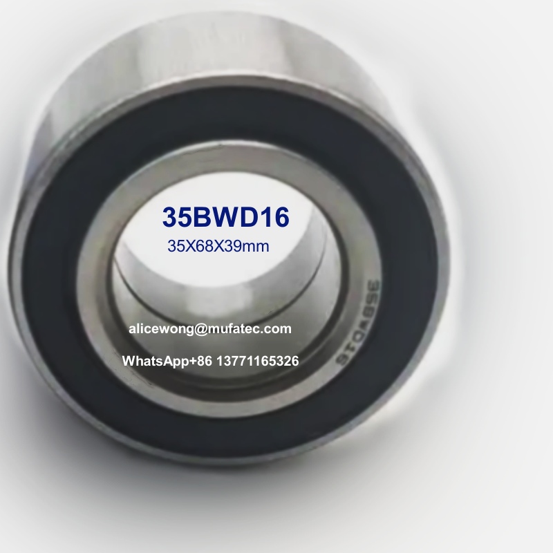 35BWD16 Automotive Wheel Hub Bearing 35X68X39mm Double Row Ball Bearings