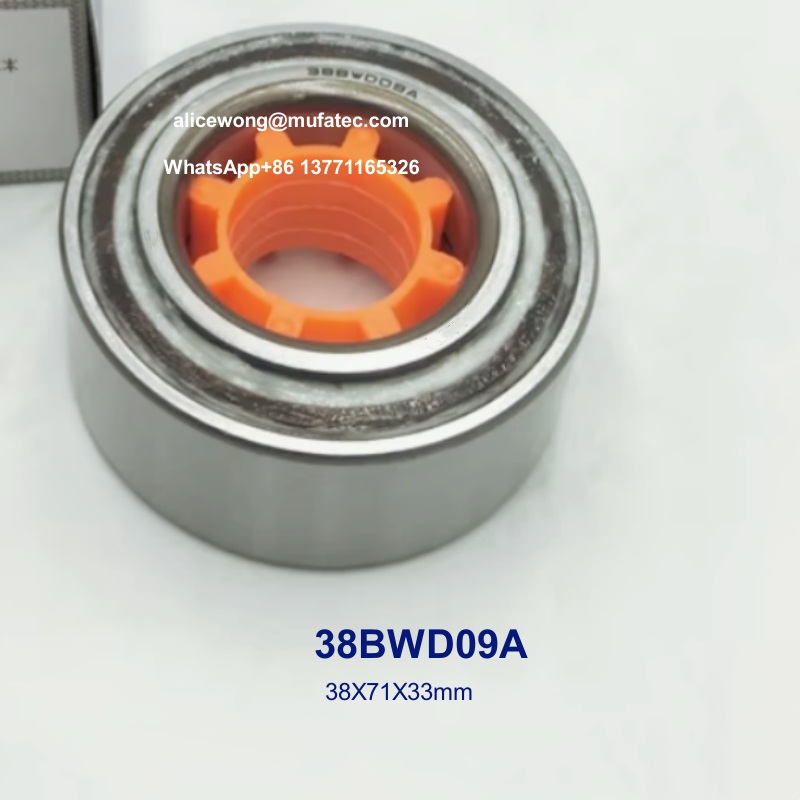 38BWD09A 90369-38006 Wheel Hub Bearings 38X71X33mm Double Row Ball Bearings