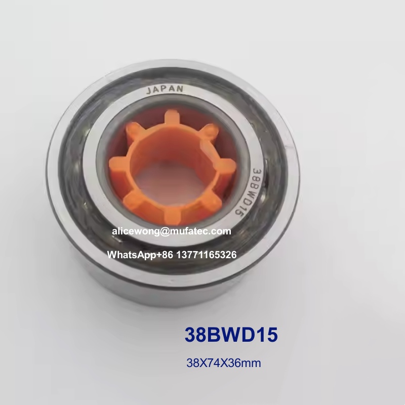 38BWD15 Chevrolet Lexus Nissan Toyota Wheel Bearings 38X74X36mm Double Row Ball Bearings