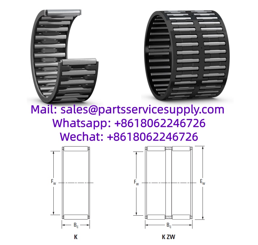 K23X28X24F Needle Roller Bearing (Size: 23x28x24mm)