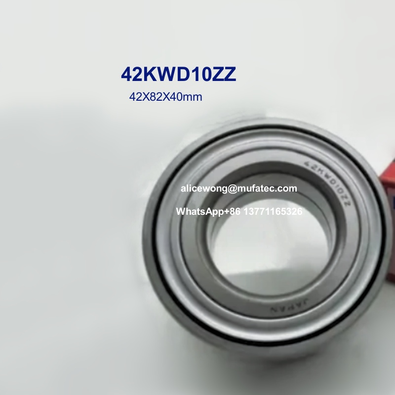 42KWD10ZZ Automotive Wheel Hub Bearings 42X82X40mm Double Row Ball Bearings