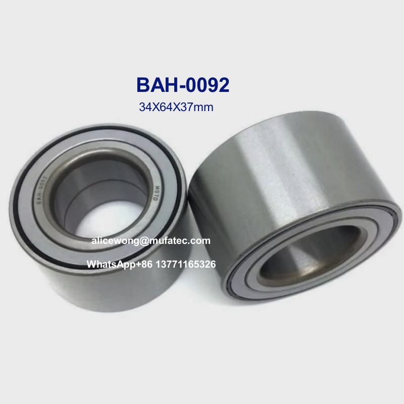 BAH-0092 Automotive Hub Bearing Unit 34X64X37mm Double Row Ball Bearings
