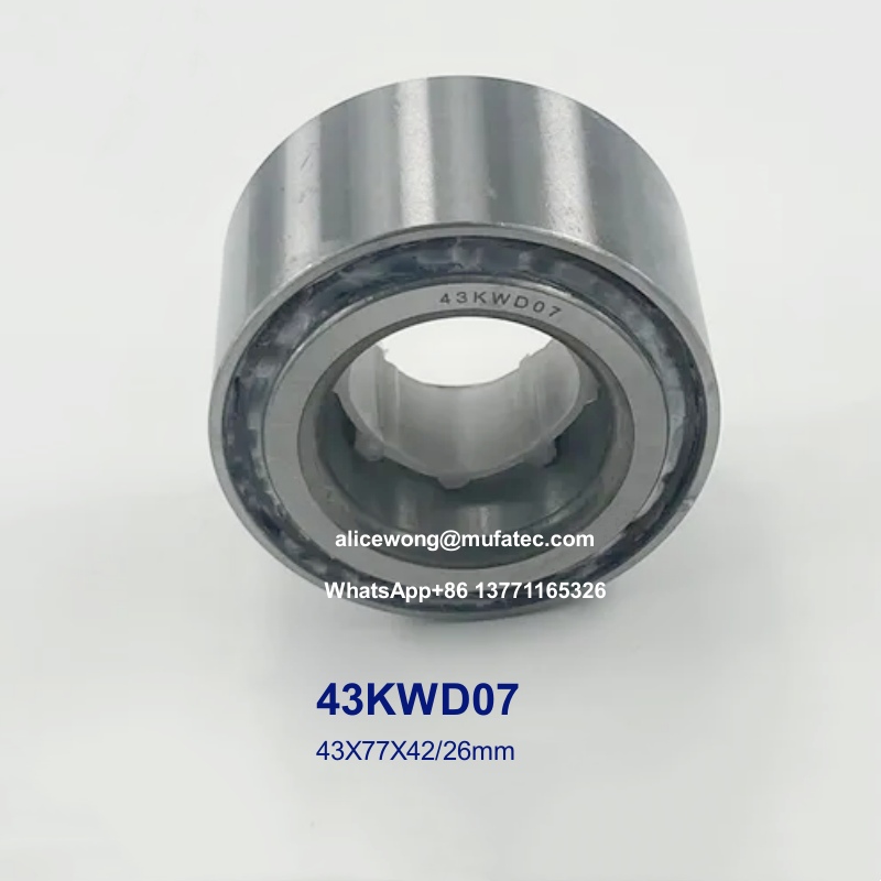 43KWD07 TOYOTA TACOMA Front Wheel Bearings 43X77X42/26mm Double Row Ball Bearings