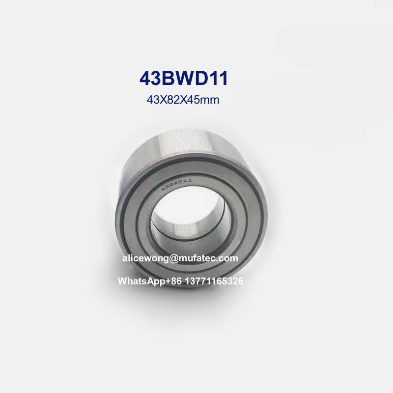 43BWD11 Automotive Wheel Bearings 43X82X45mm Double Row Ball Bearings