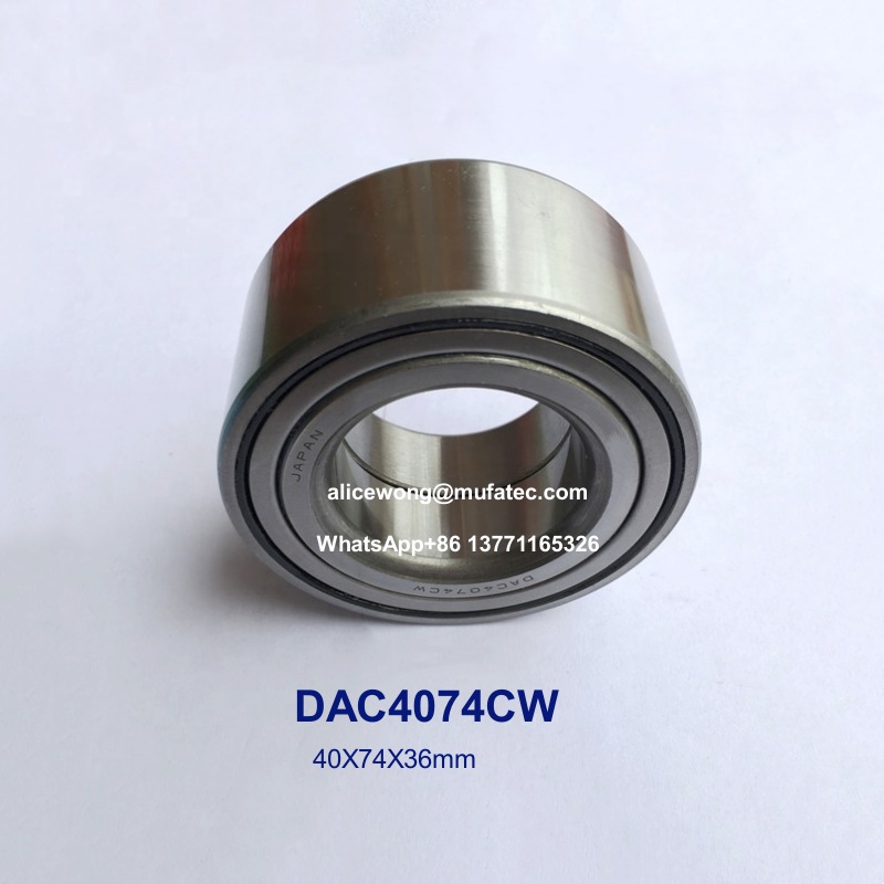 DAC4074CW 40BWD15A 40210-4M400 40X74X36mm Wheel Hub Bearings Double Row Ball Bearings
