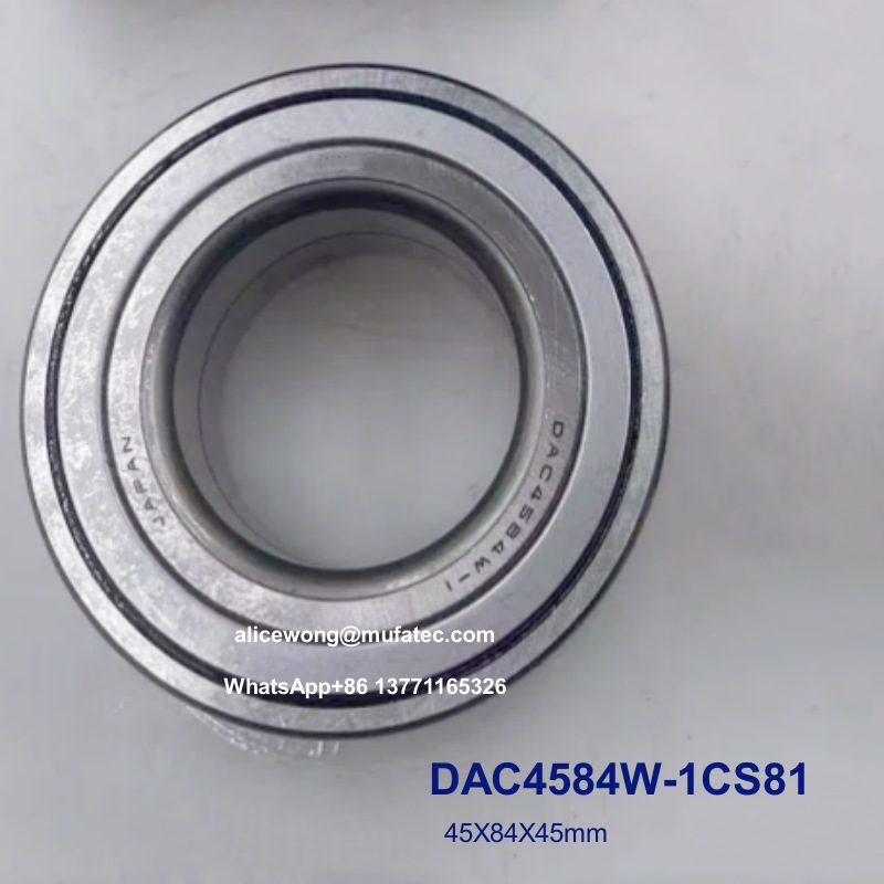 DAC4584W-1CS81 Wheel Hub Bearings 45X84X45mm Double Row Ball Bearings