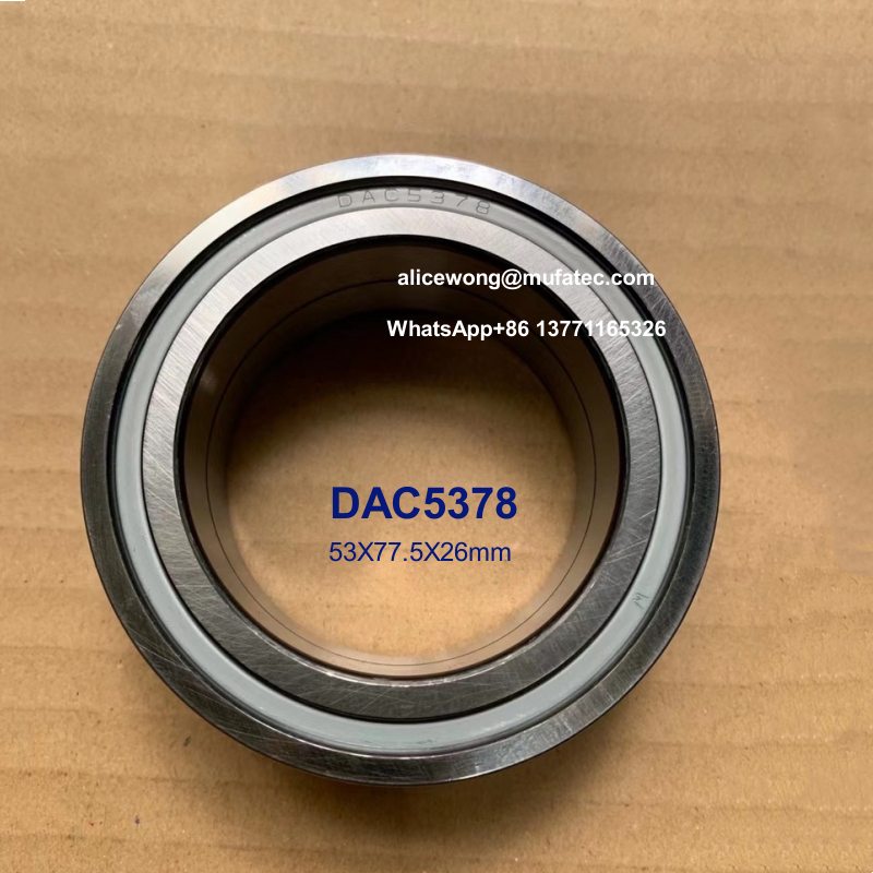 DAC5378 Steering Gear Bearings Wheel Bearings 53X77.5X26mm Double Row Ball Bearings