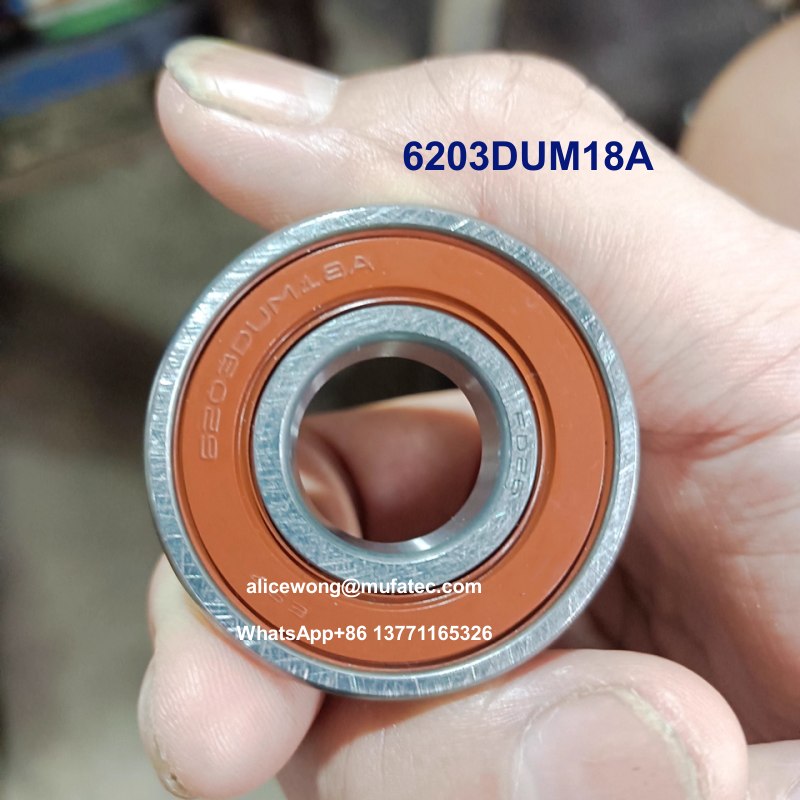 6203DUM18A 17x40x12mm tensioner pulley bearings deep groove ball bearings