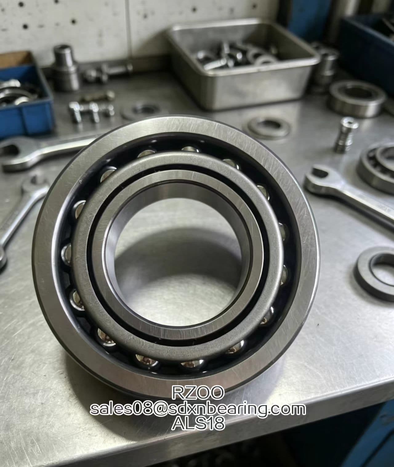 ALS18 Bearing-Single row angular contact ball bearing -57.15x114.3x22.23mm