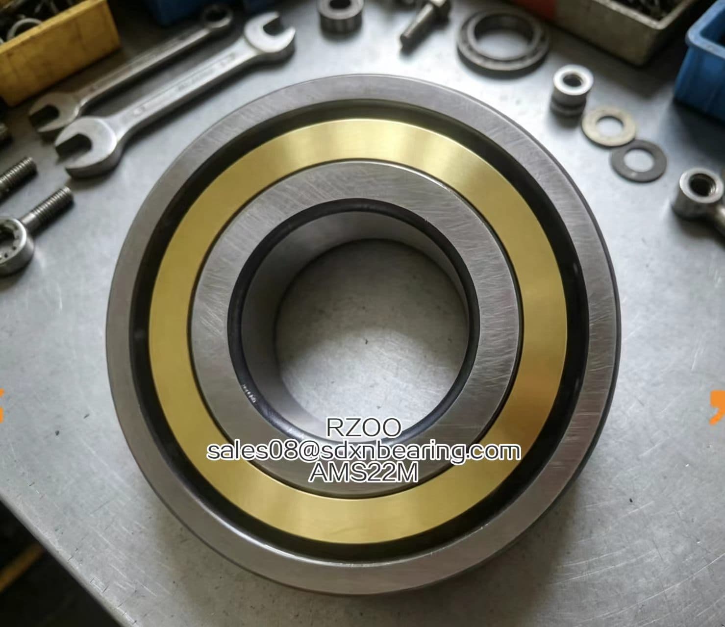 AMS22M Bearing-Single row angular contact ball bearing -69.85x158.75x34.925mm