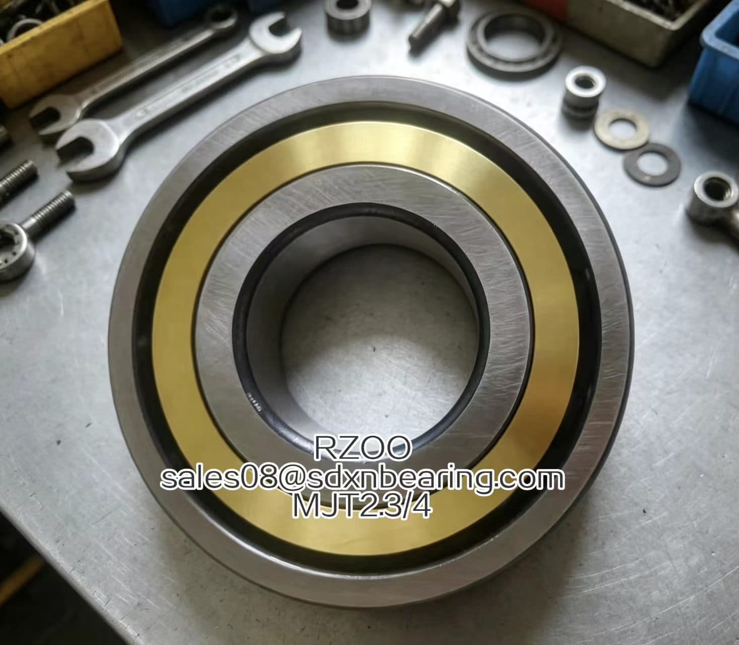 MJT2.3/4 Bearing-Single row angular contact ball bearing -69.85x158.75x34.925mm