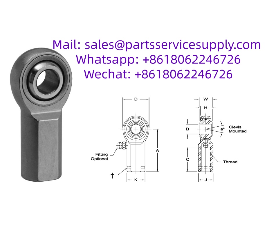 SG-12 Rod End (Shaft Dia: 0.75 Inch)