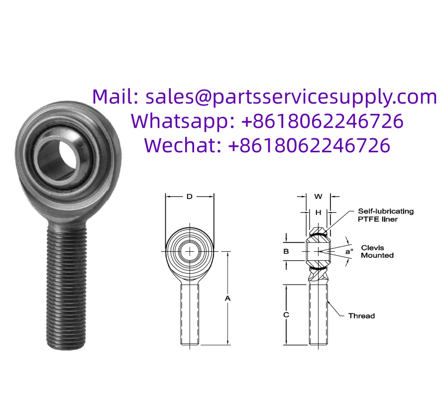 CB-12ET Rod End (Shaft Dia: 0.75 Inch)