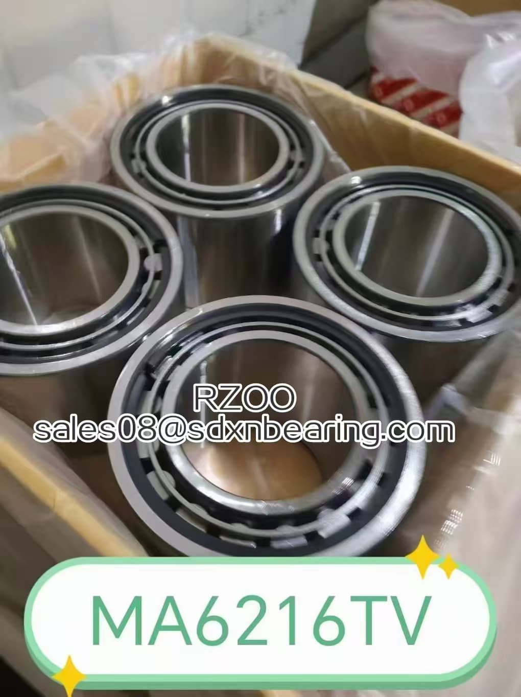 MA6216TV Bearing- Cylindrical Roller Bearing-80X140X88.9mm