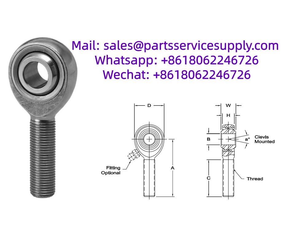 SB-16E Rod End (Shaft Dia: 1 Inch)