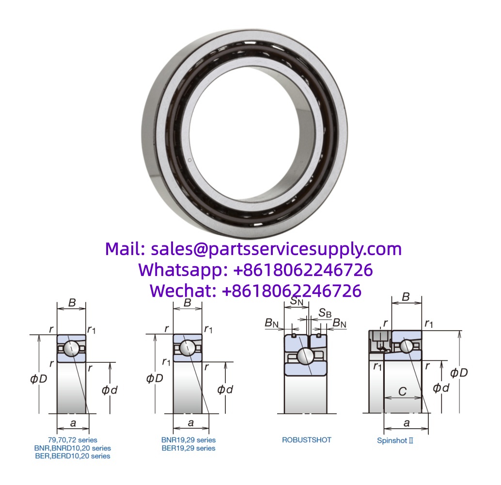 7210A5SN24 Angular Contact Ball Bearing (Size: 50x90x20mm)