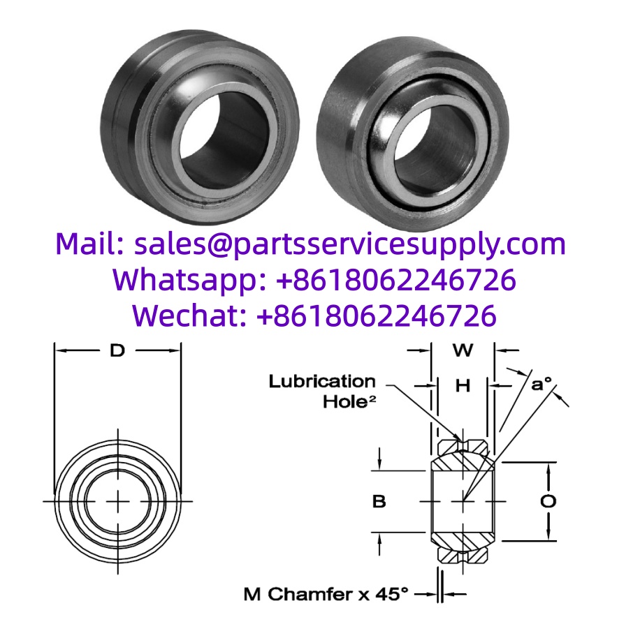 HCOM-16KH Spherical Plain Bearing (Ball Bore: 1 Inch)