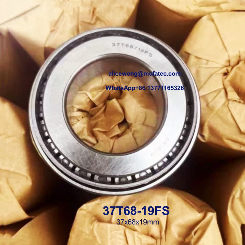 37T68/19FS 37x68x19mm Gearbox Bearings Tapered Roller Bearings
