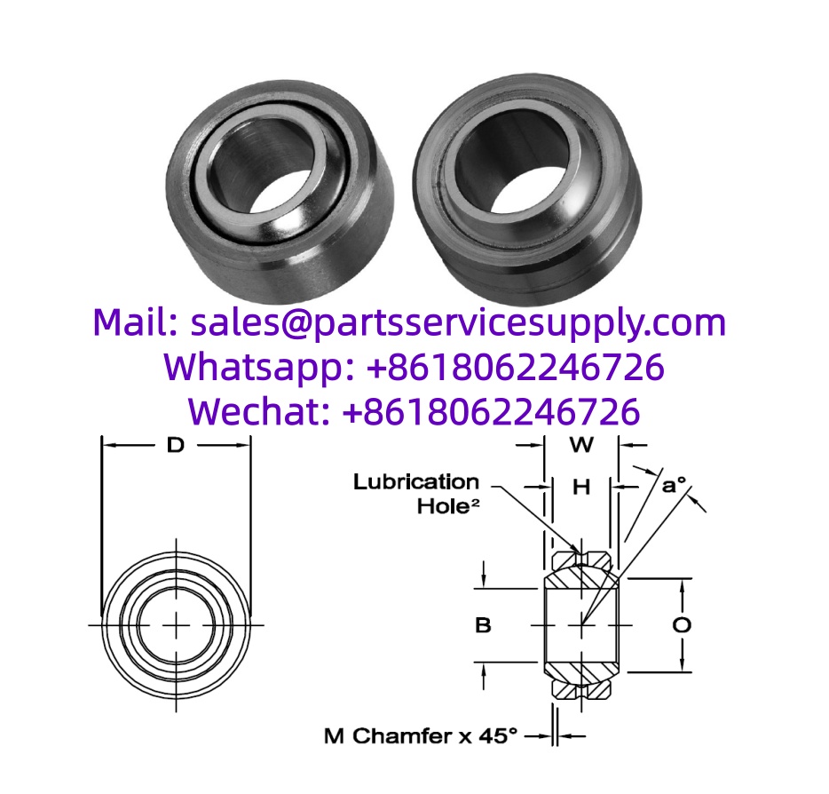 COM-4E Spherical Plain Bearing (Ball Bore: 0.25 Inch )