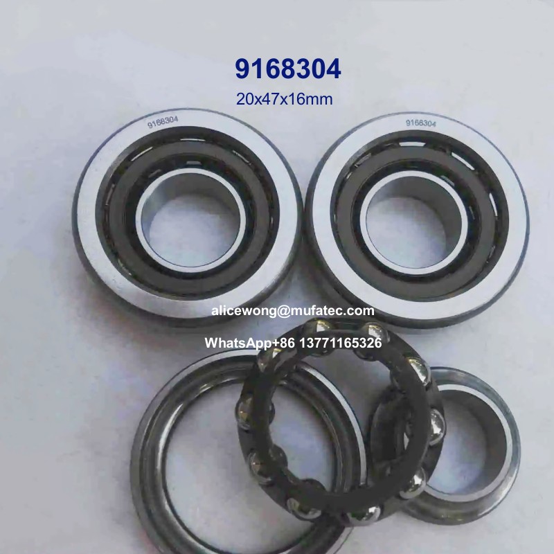 9168304 Automobile Steering Bearings 20x47x16mm ball bearings