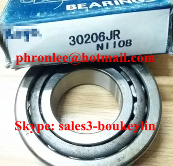 30206JR Tapered Roller Bearing 30x62x17.25mm