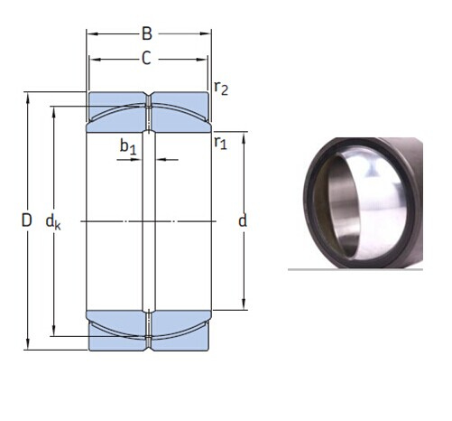 GEP 100 FS bearings Manufacturer, Pictures, Parameters, Price, Inventory status.