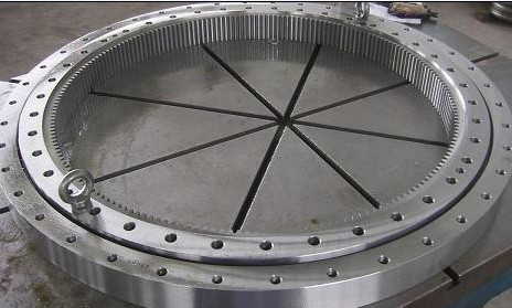 A13-46N1A Four Point Contact Ball Slewing Bearing With Inernal Gear