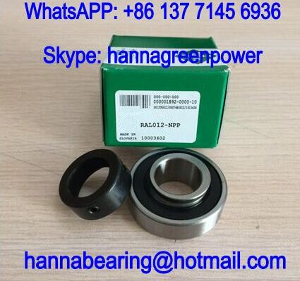 RAL012-NPP Cylindrical Outer Ring Insert Ball Bearing 19.05x42x24.6mm