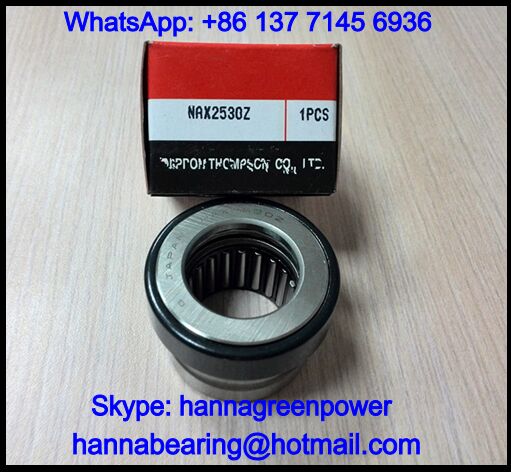 NBX2530Z Needle Roller Bearing with Thrust Roller Bearing 25x37x30mm